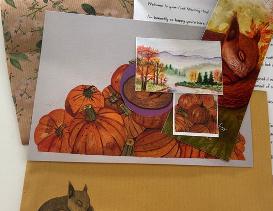 Monthly hugs print club
