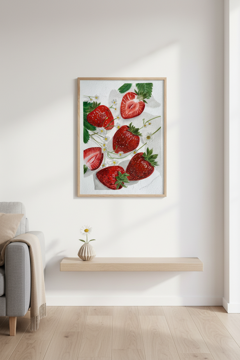 Framed wall mock-up