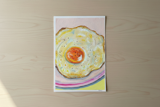 Fried Egg - flat lay
